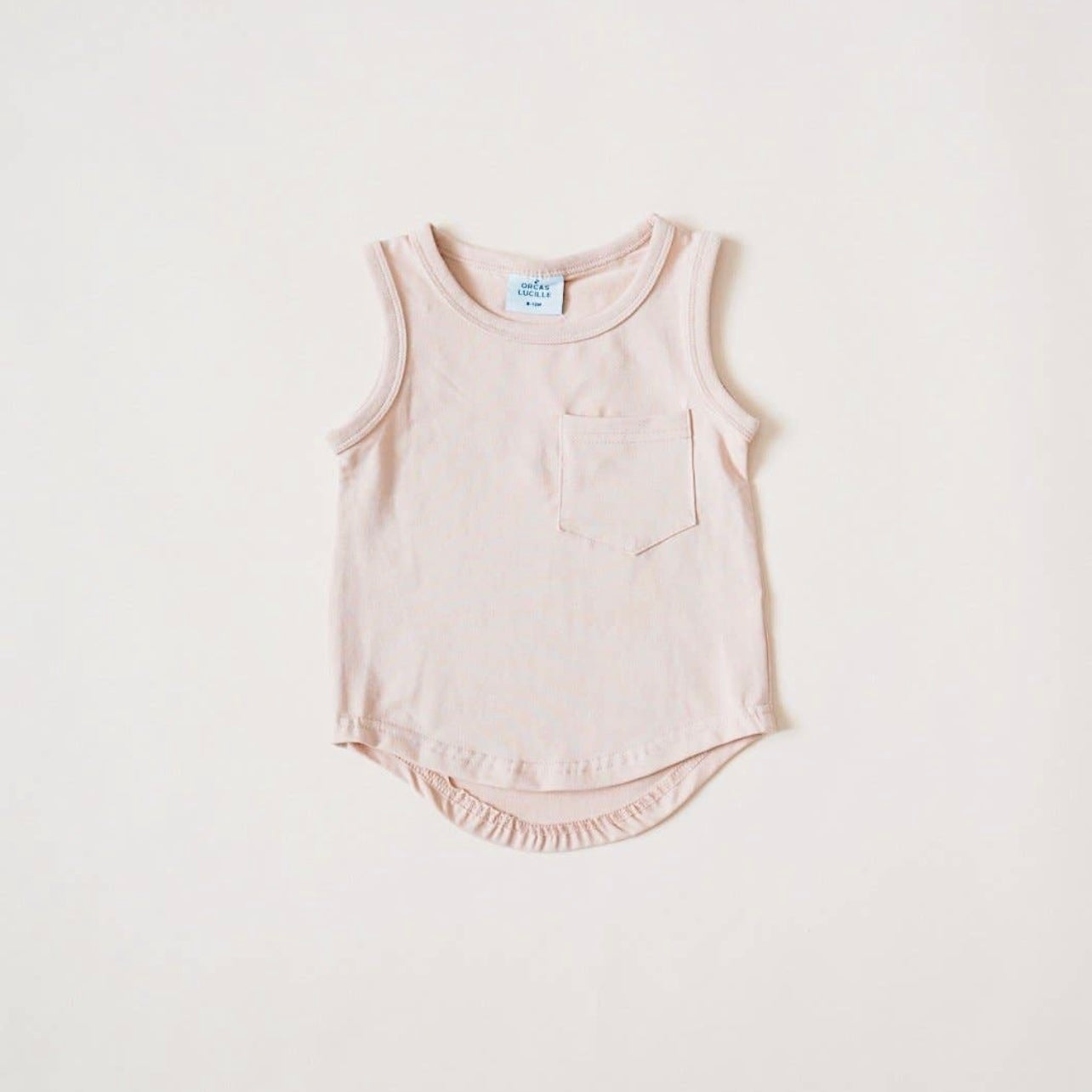 Pocket Tank Top - Sand